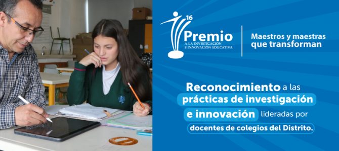 Felicitaciones maestras y maestros finalistas del Premio a la Investigación e Innovación Educativa 2022