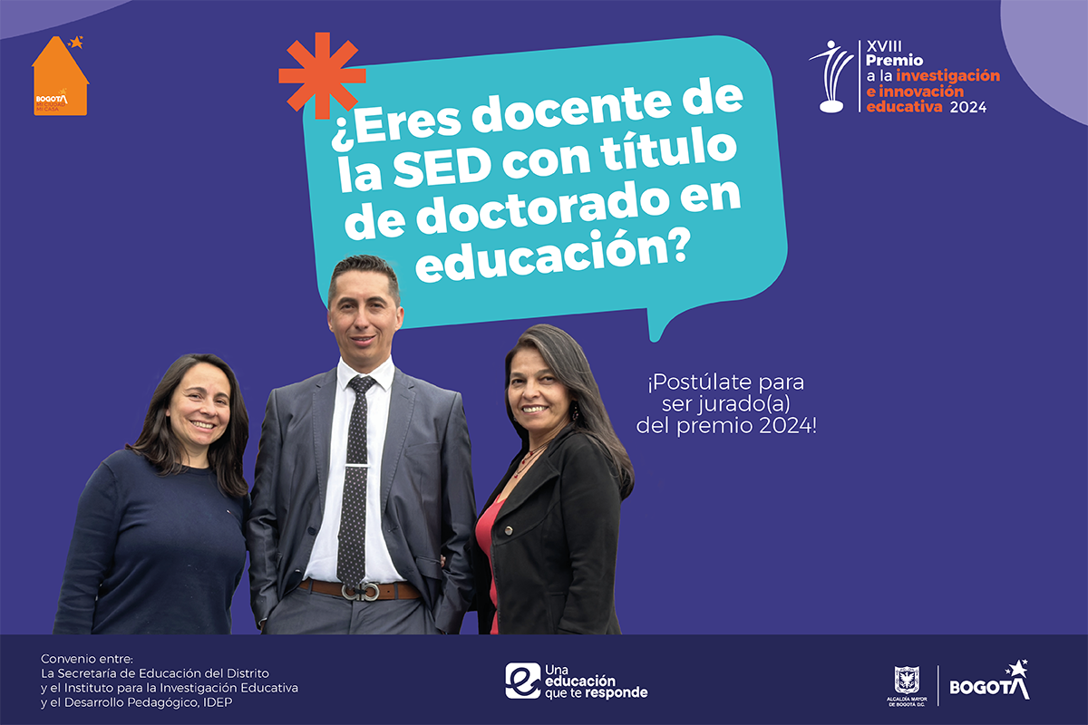 Avanza el Premio a la Investigación e Innovación Educativa 2024. Abiertas inscripciones para integrar el jurado evaluador