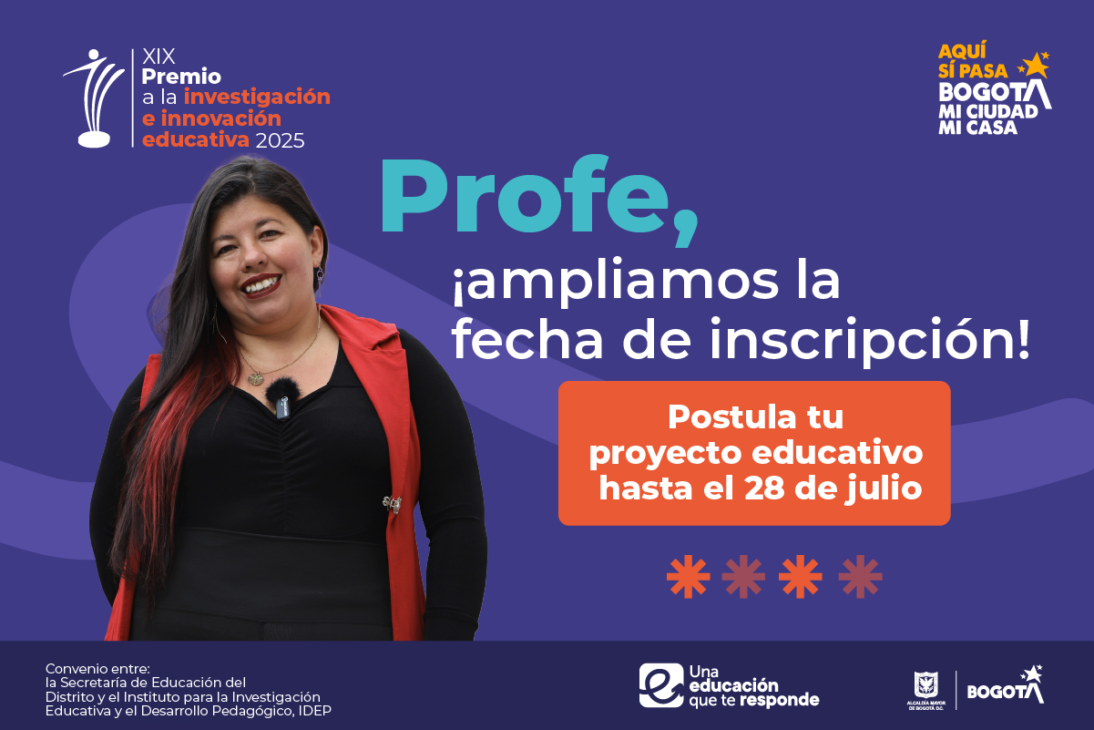 ¡Atención profes! ¡Se amplía el plazo para participar en el Premio a la Investigación e Innovación Educativa 2025!